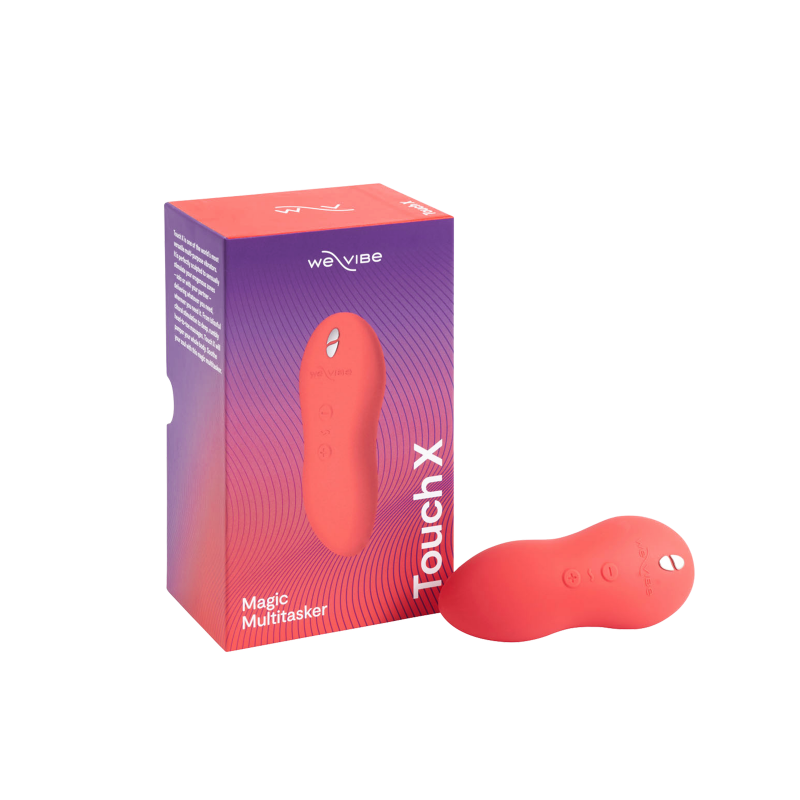 We-Vibe Touch X Clitoral Vibrator - Crave Coral